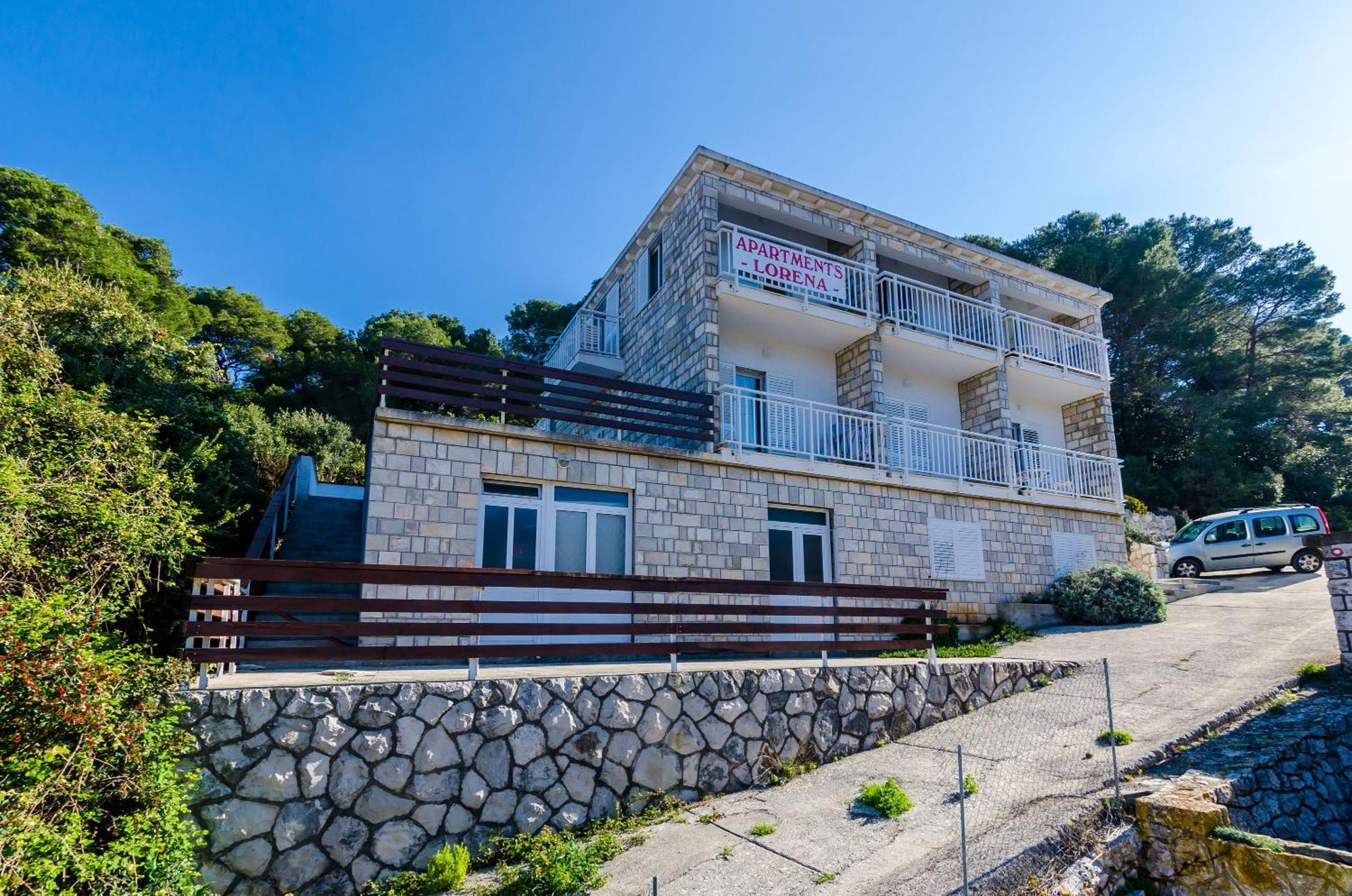 Apartments Lorena Mljet Pomena Exterior photo